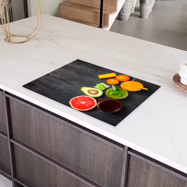 Fruit - Smoothie - Industrieel - Zomer Inductie beschermer vinyl 3mm middel -sfeer8