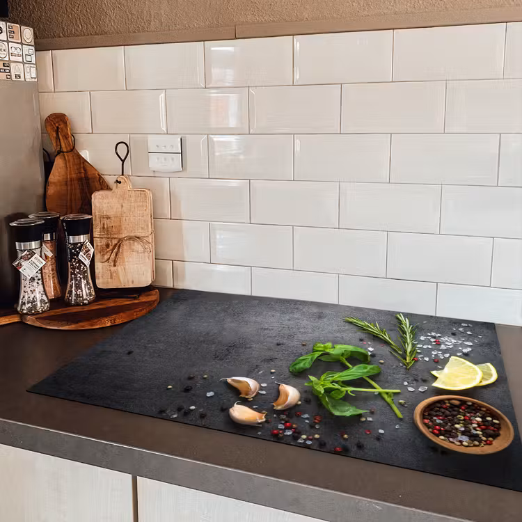 Gastronomisch Stilleven Inductie beschermer vinyl 3mm klein -sfeer3