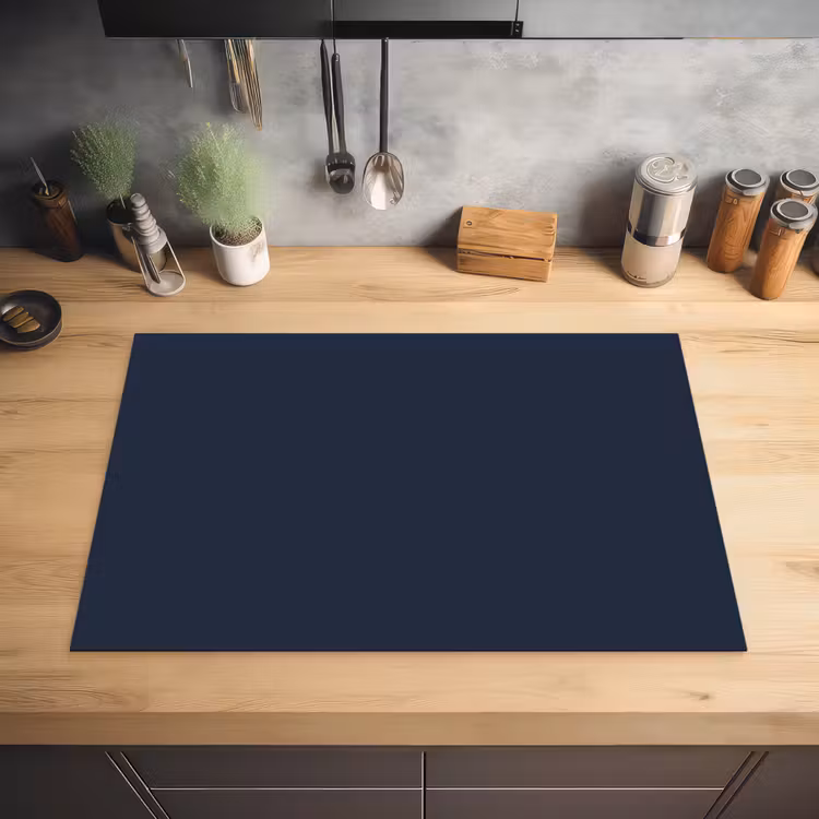 Geldersblauw - Blauw - Klassiek Inductie beschermer vinyl 3mm klein 276 -sfeer5