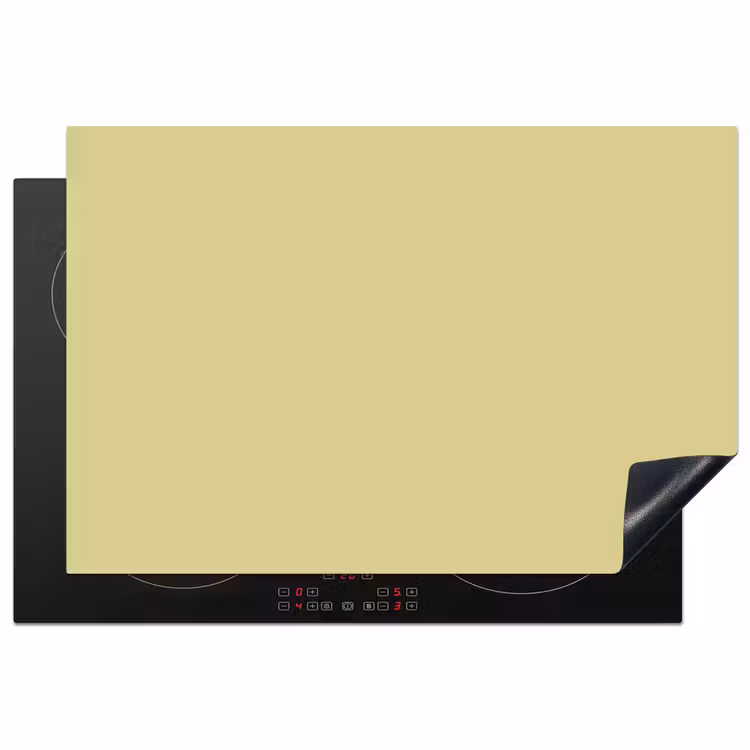 Golden - Clover - Geel Inductie beschermer vinyl 3mm klein 276 -3d