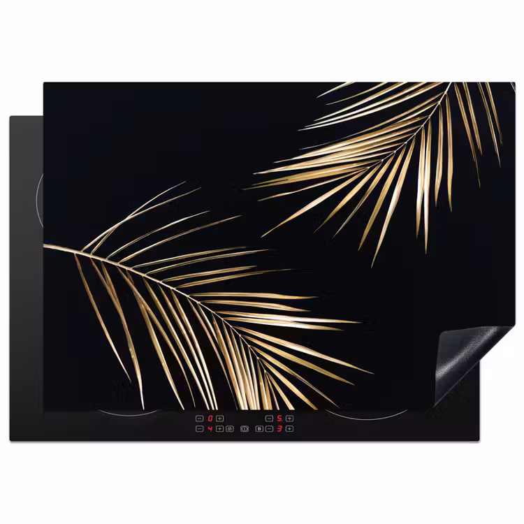 Gouden Elegantie van de Tropen Inductie beschermer vinyl 3mm middel -3d