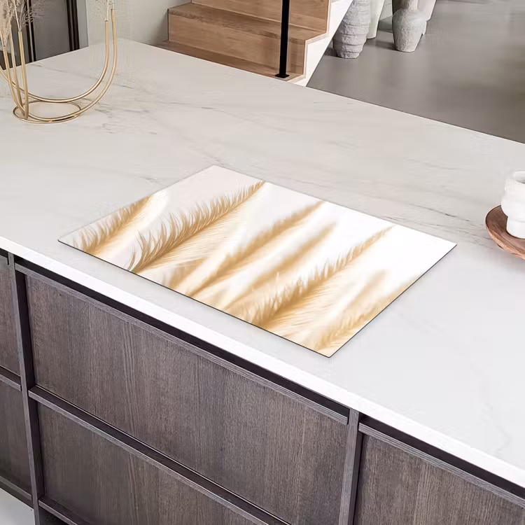 Gouden Veerlicht Inductie beschermer vinyl 3mm klein -sfeer8