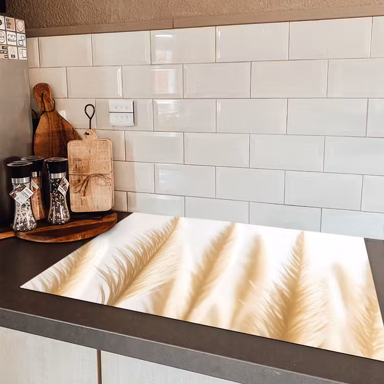 Gouden Veerlicht Inductie beschermer vinyl 3mm klein -sfeer3
