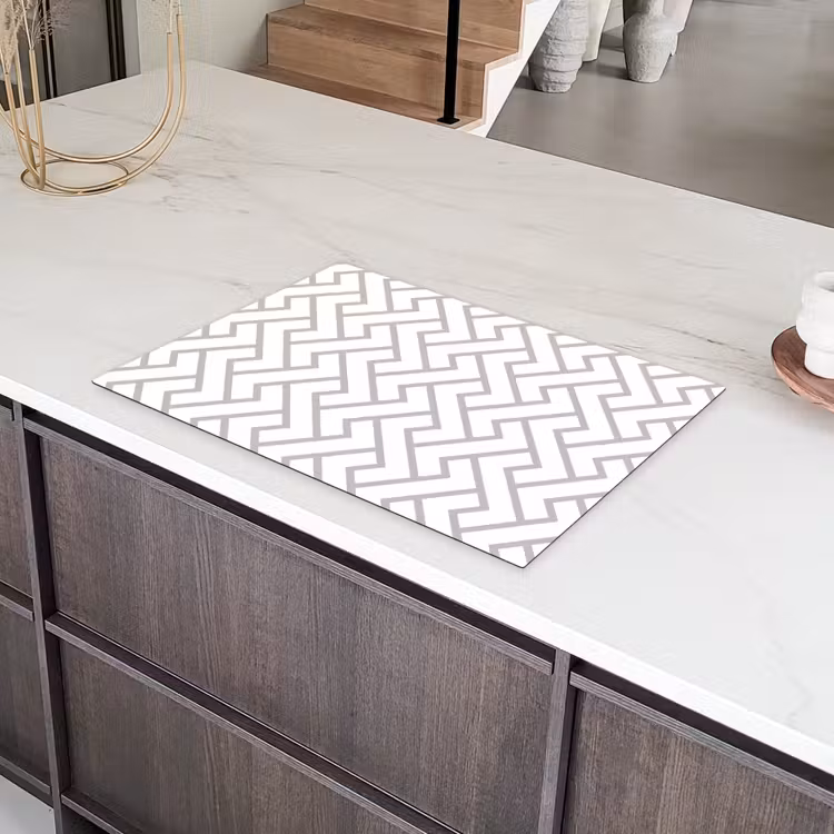 Grafisch - Patroon - Modern - Lijn Inductie beschermer vinyl 3mm klein 276 -sfeer8