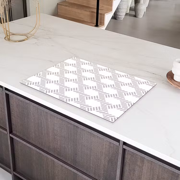 Grafisch - Patroon - Modern -  Opvallend - Begrensd Inductie beschermer vinyl 3mm klein 276 -sfeer8