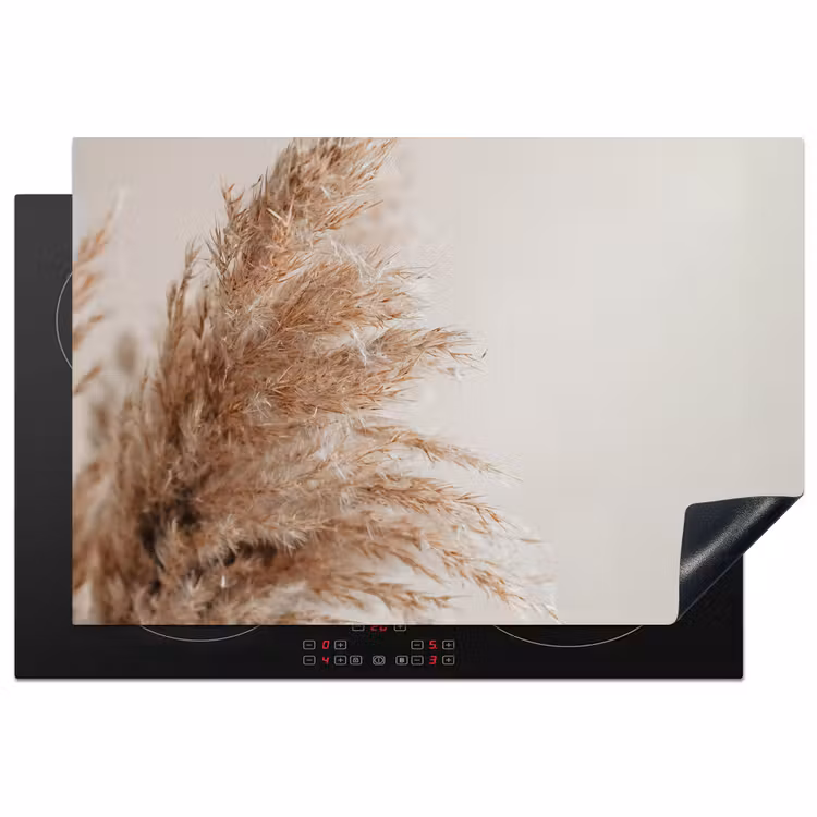 Gras - Planten - Natuur - Pampasgras Inductie beschermer vinyl 3mm klein -3d