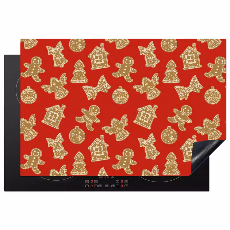 Illustratie - Koekjes - Rood Inductie beschermer vinyl 3mm klein 276 -3d