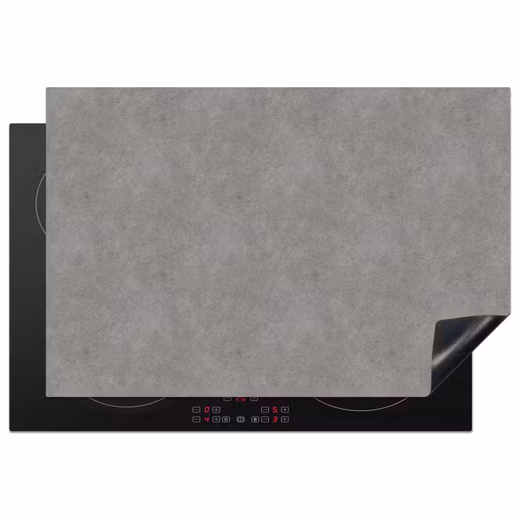 Industrieel - Patroon - Beton Inductie beschermer vinyl 3mm klein 276 -3d
