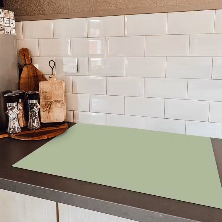 Spring - Sprint - Groen Inductie beschermer vinyl 3mm klein 276 -sfeer3