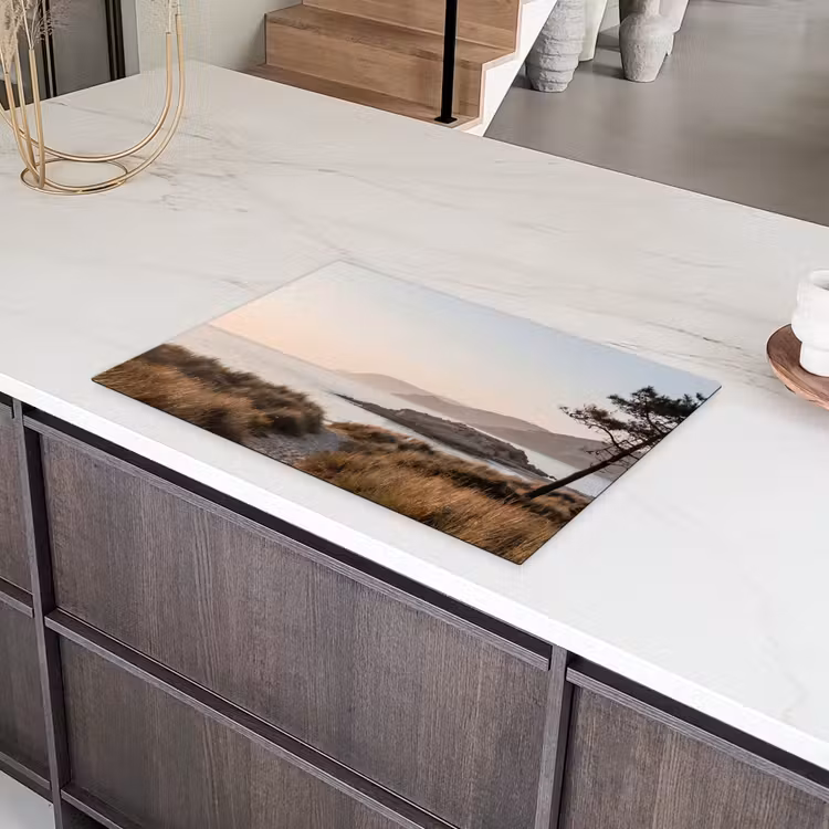 Landschap - Kust - Duinen Inductie beschermer vinyl 3mm klein -sfeer8