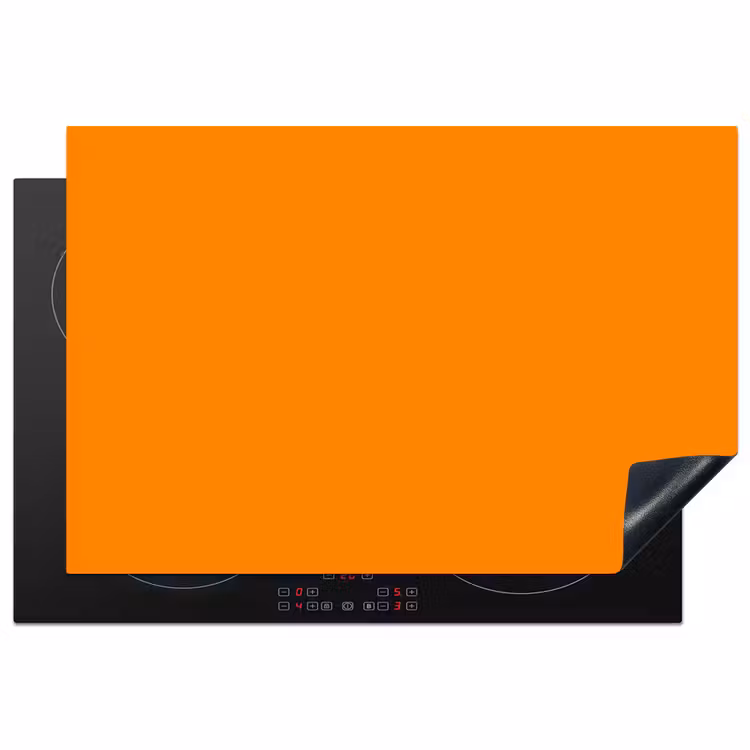 Marigold - Glow - Oranje Inductie beschermer vinyl 3mm klein 276 -3d