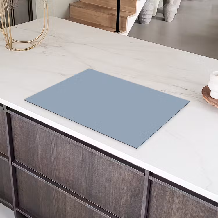 Mellow - Breeze - Blauw Inductie beschermer vinyl 3mm klein 276 -sfeer8