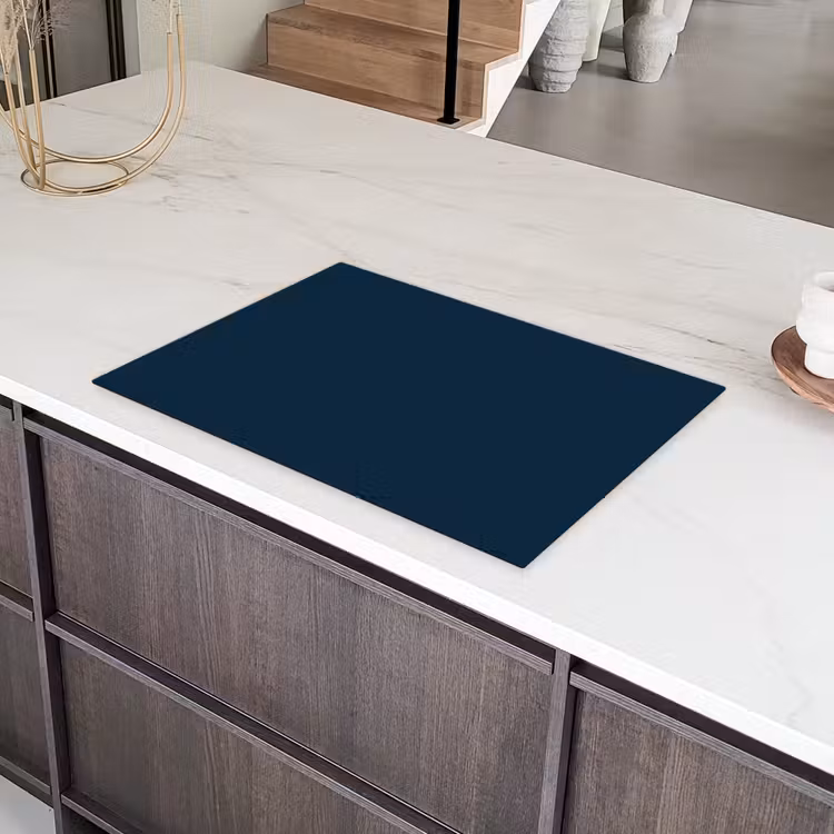 Midnight - Blue - Blauw Inductie beschermer vinyl 3mm klein 276 -sfeer8