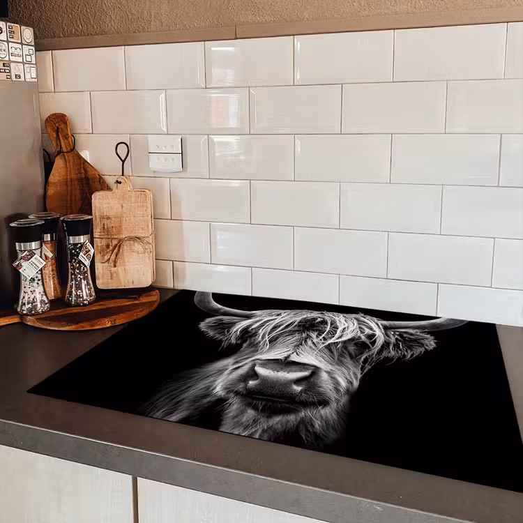 Nachtvisioen Inductie beschermer vinyl 3mm klein -sfeer3