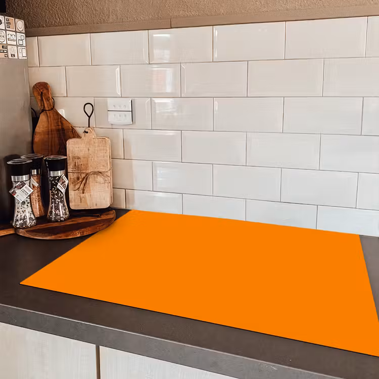 Oranje - Seizoenen - Herfst - Kleur Inductie beschermer vinyl 3mm klein 276 -sfeer3