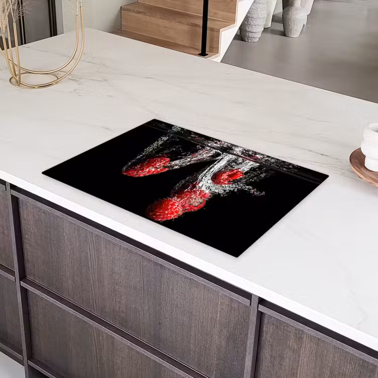 Frambozen Onderdompeling Inductie beschermer vinyl 3mm klein -sfeer8