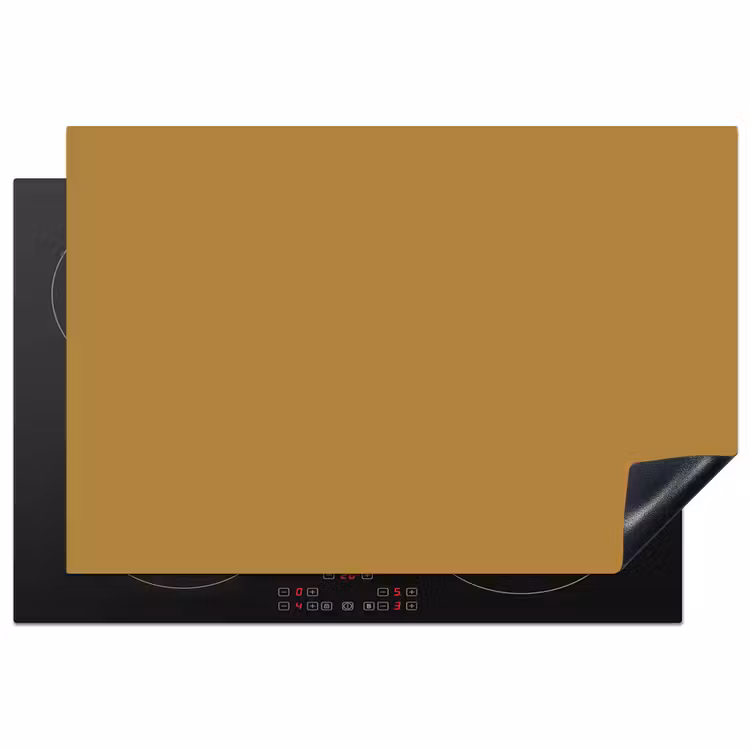 Rhythmic - Ochre - Geel Inductie beschermer vinyl 3mm klein 276 -3d
