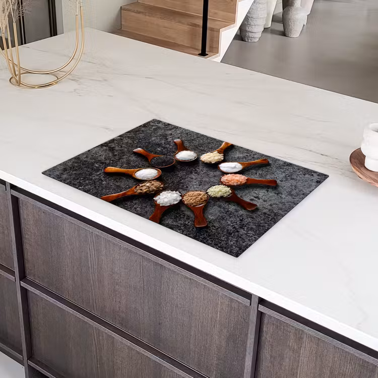 Zoutkristallen Sterrenstelsel Inductie beschermer vinyl 3mm klein -sfeer8