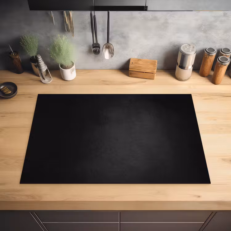 Schaduwrijk Betongrijs Inductie beschermer vinyl 3mm klein -sfeer5