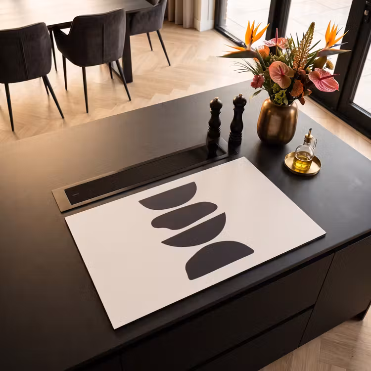 Induction Hob Cover - Shapes - Abstract - Modern - Vormen - Abstract - Modern Inductie beschermer vinyl 3mm klein