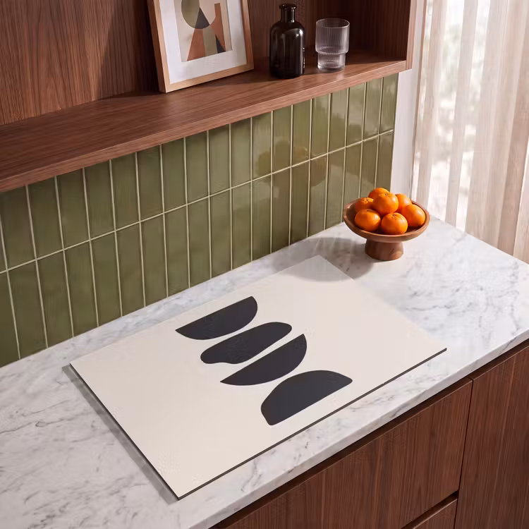 Induction Hob Cover - Shapes - Abstract - Modern - Vormen - Abstract - Modern Inductie beschermer vinyl 3mm klein