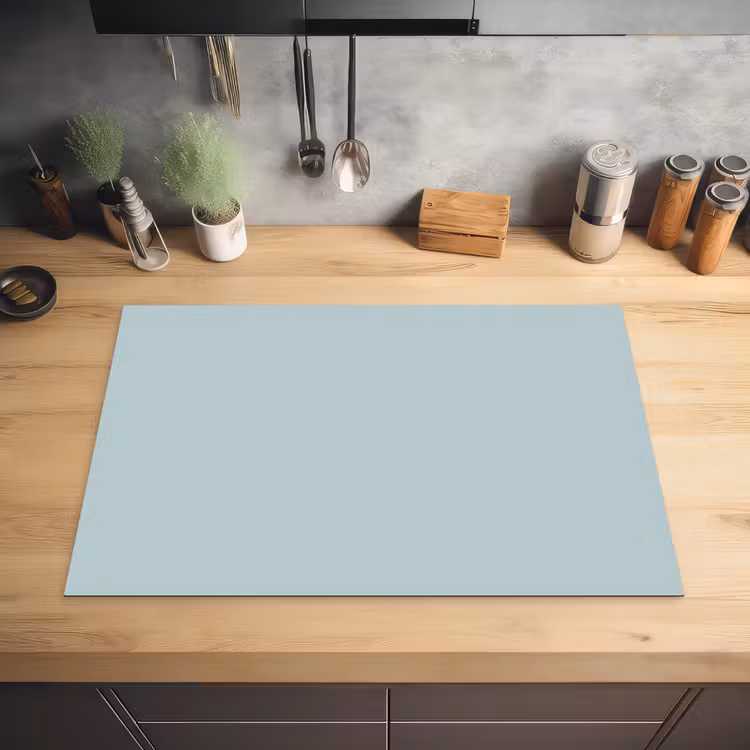 Slate - Blue - Blauw Inductie beschermer vinyl 3mm klein 276 -sfeer5