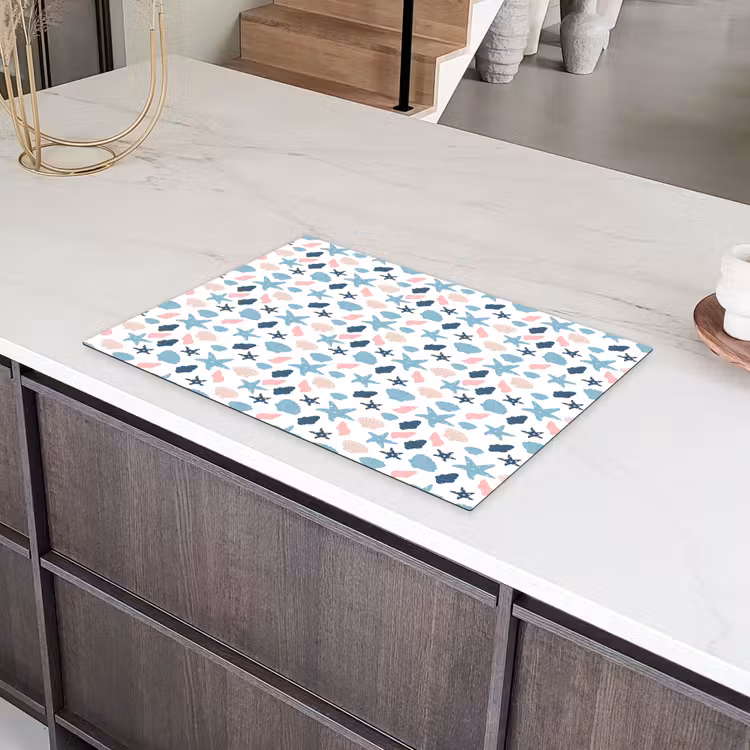 Klein - Oceaan - Rif - Multi Inductie beschermer vinyl 3mm klein 276 -sfeer8