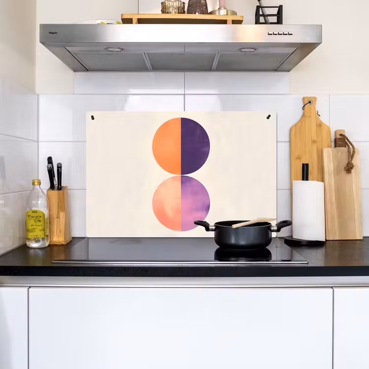 Abstract - Cirkels - Paars Inductie beschemer met haakjes klein -sfeer2