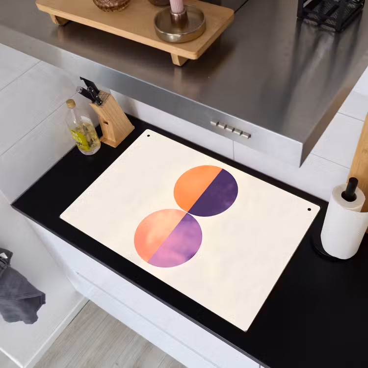 Abstract - Cirkels - Paars Inductie beschemer met haakjes klein -sfeer1