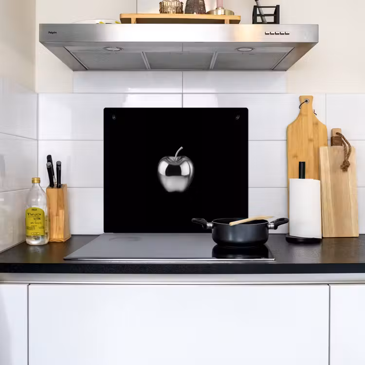 Appel - Metallic - Symmetrisch Inductie beschemer met haakjes middel -sfeer2