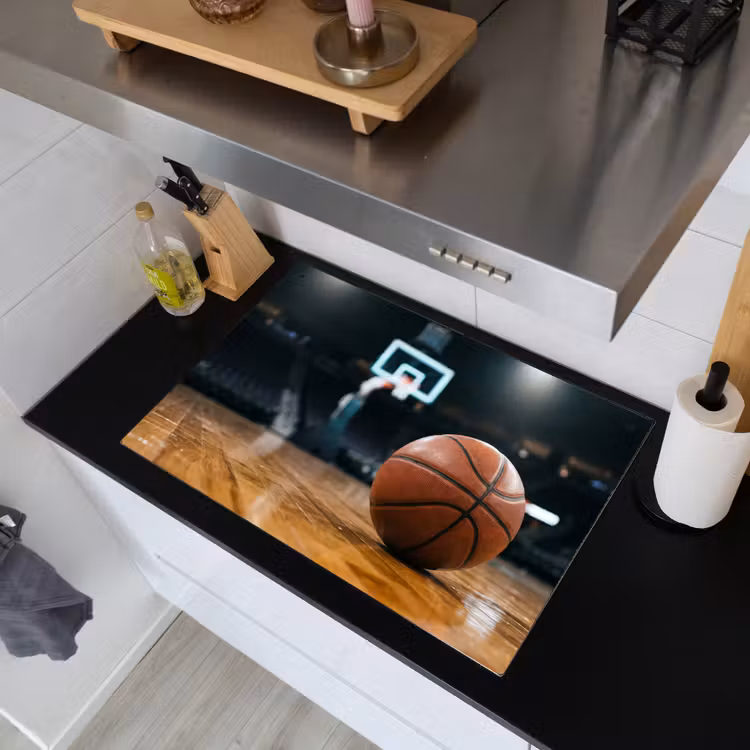 Basketbal - Arena - Sport Inductie beschemer met haakjes klein -sfeer1