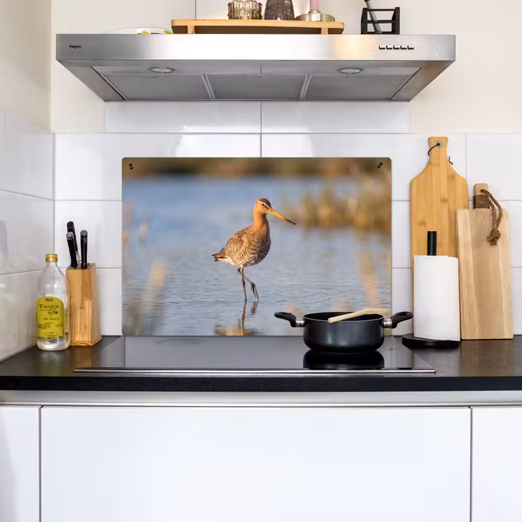 Vogel - Steltloper - Water - Natuur Inductie beschemer met haakjes klein -sfeer2
