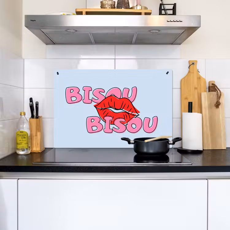Bisou - Blauw - Roze - Lippen Inductie beschemer met haakjes klein -sfeer2