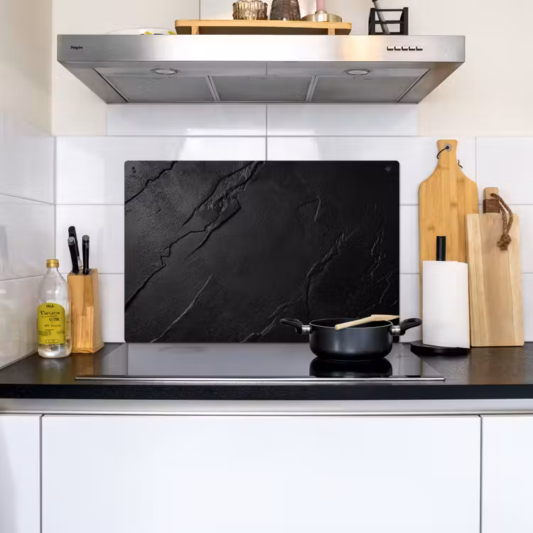Zwart - Steen - Beton Inductie beschemer met haakjes klein -sfeer2