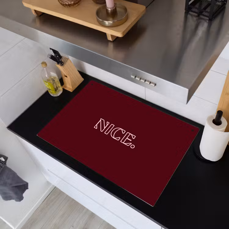 Bordeaux - Nice - minimalistisch Inductie beschemer met haakjes klein -sfeer1