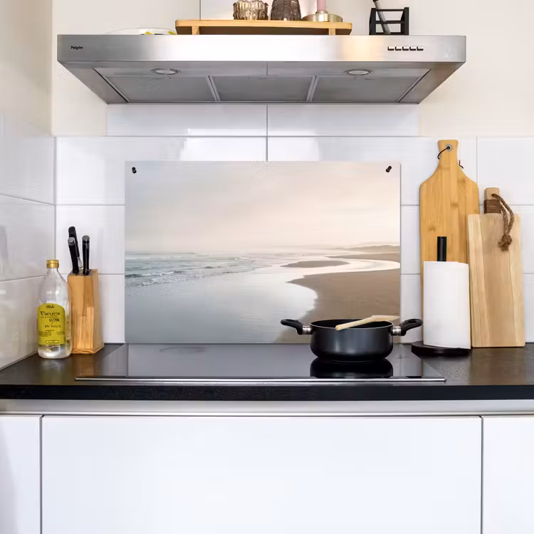 Kustlijn - Strand - Oceaan Inductie beschemer met haakjes klein -sfeer2