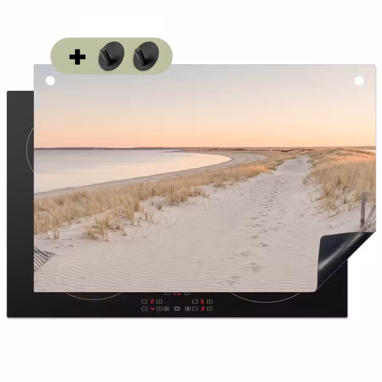 Kustlijn - Horizon - Hek Inductie beschemer met haakjes klein -3d