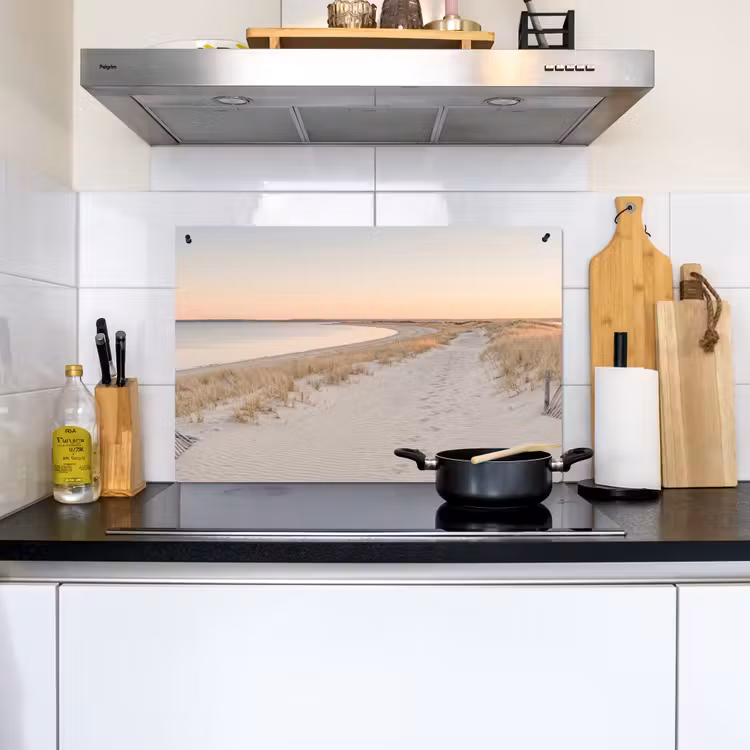 Kustlijn - Horizon - Hek Inductie beschemer met haakjes klein -sfeer2