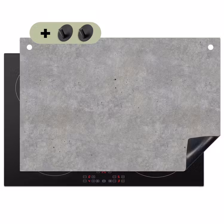 Beton - Patronen - Industrieel Inductie beschemer met haakjes klein 777 -3d