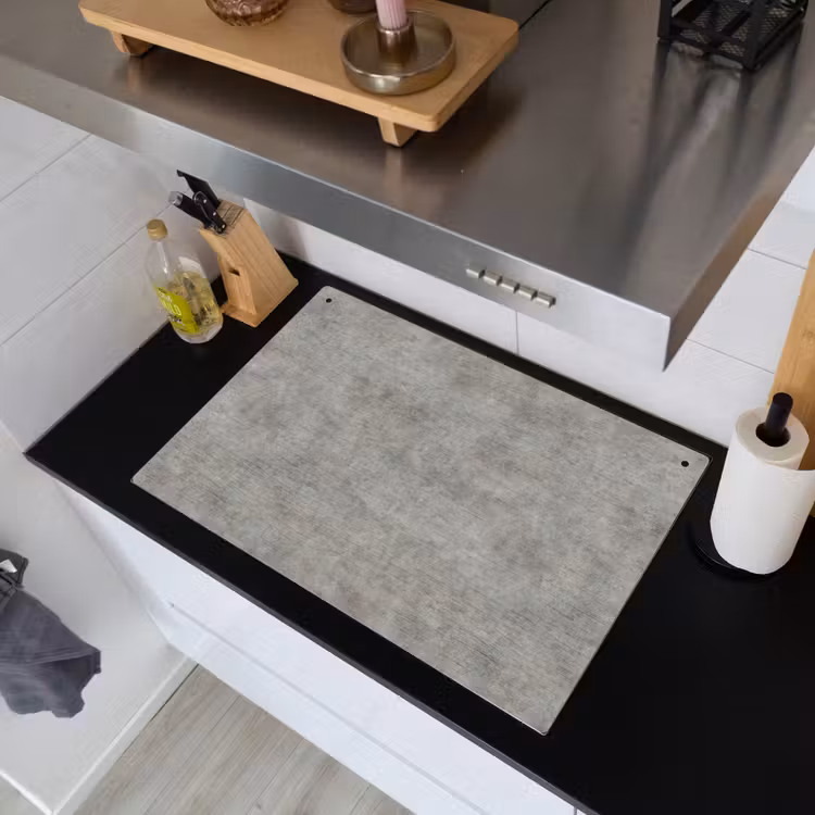 Beton - Muur - Patronen Inductie beschemer met haakjes klein 777 -sfeer1