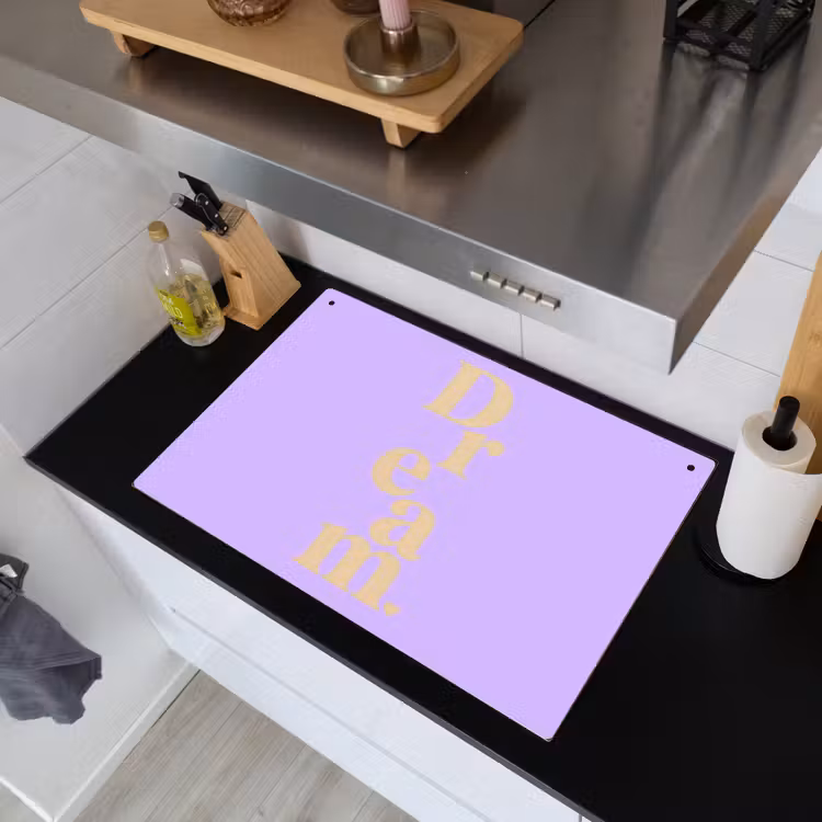 Dream - Paars - Typografisch Inductie beschemer met haakjes klein -sfeer1