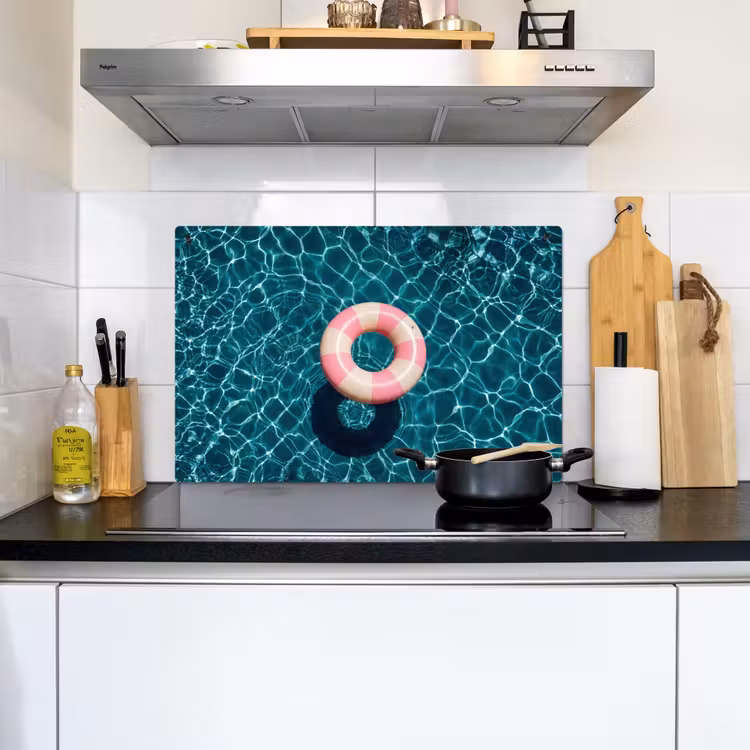 Drijvend - Zwemband - Water Inductie beschemer met haakjes klein -sfeer2