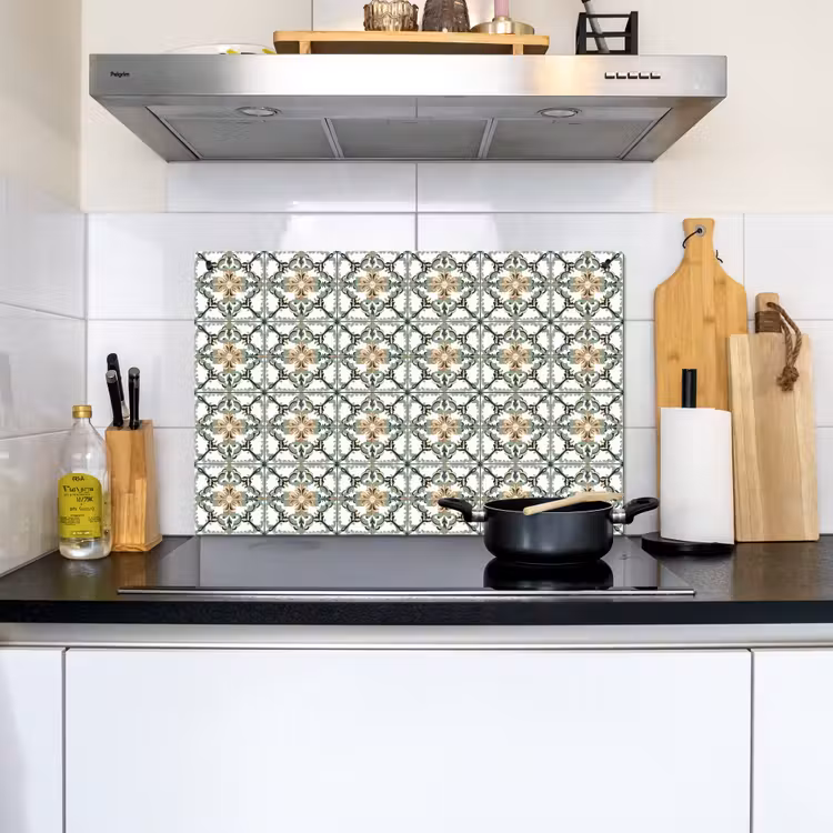 Floraal - Verweerd - Keurrijk Inductie beschemer met haakjes klein 777 -sfeer2