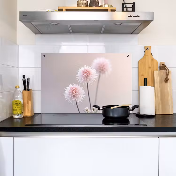 Bloemen - Bollen - Roze Inductie beschemer met haakjes klein -sfeer2