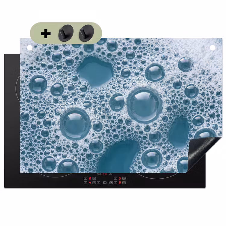 Schuim - Water - Textuur Inductie beschemer met haakjes klein -3d