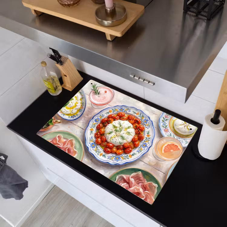 Eten - Tafel - Divers - Modern Inductie beschemer met haakjes klein -sfeer1