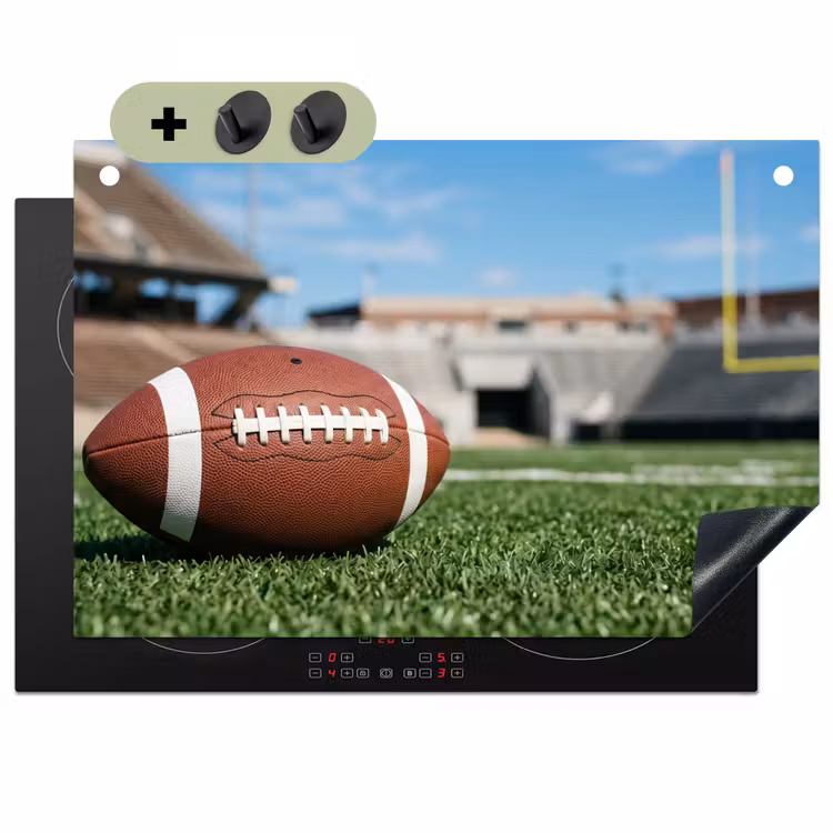 Football - Veld - Stadion - Sport Inductie beschemer met haakjes klein -3d