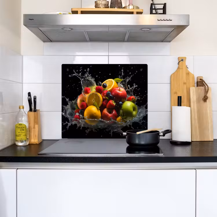 Fruit - Appel - Sinaasappel - Rode vruchten - Water Inductie beschemer met haakjes middel -sfeer2