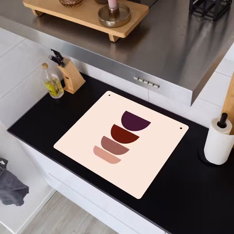 Harmonieus - Symmetrisch - Rood Inductie beschemer met haakjes middel -sfeer1