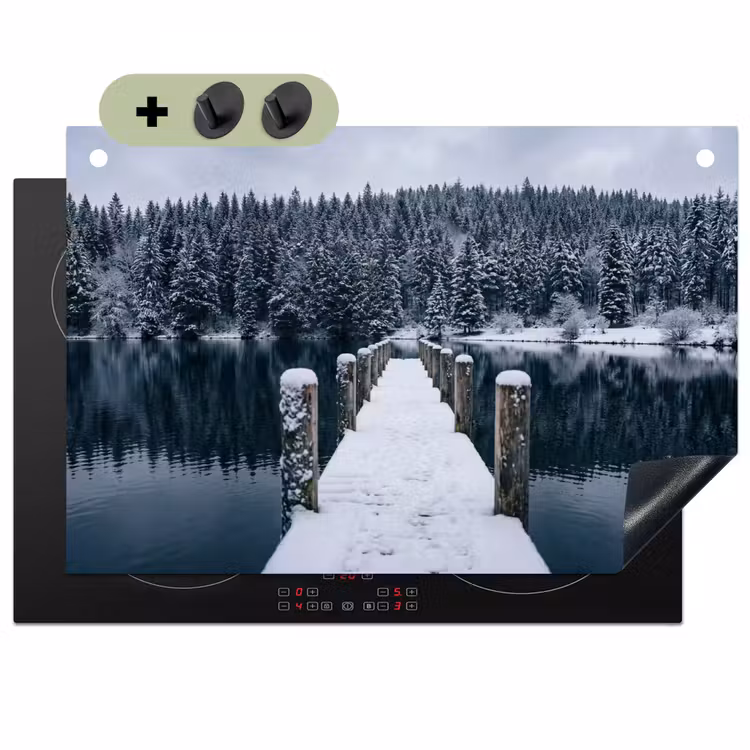 Steiger - Meer - Sneeuw - Bergen - Rustgevend Inductie beschemer met haakjes klein -3d